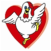 Valentine Chickens
