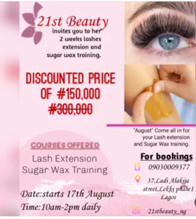 21 Beauty salon